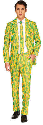 Men's Yellow Cactus Suit