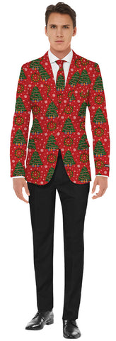 Men's Christmas Jacket & Tie