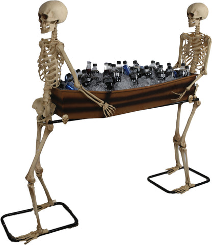 SKELETON CARRYING COFFIN