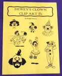 Dewey's Clown Clip Art No 1