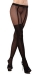 Tights Sheer with Garters Black