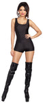 Women's Black Romper Starter