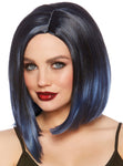 Faux Ombre Blunt Lob Wig - Adult