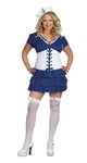 Women's Plus Size She's On Sail Costume
