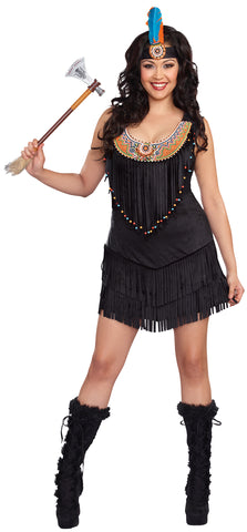 Women's Plus Size Reservation Royalty Costume