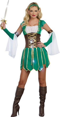 Women's Warrior Elf Costume