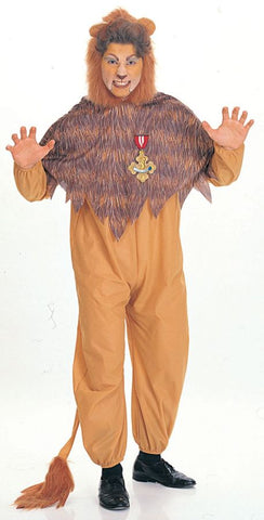 Men's Cowardly Lion Costume - Wizard Of Oz