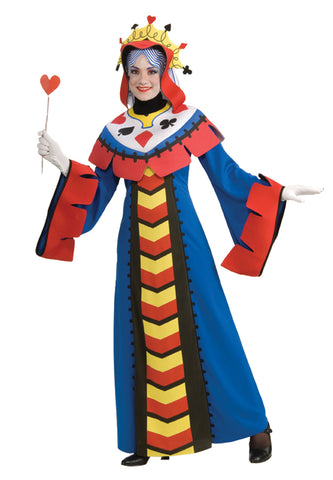 Women's Playing Card Queen Costume