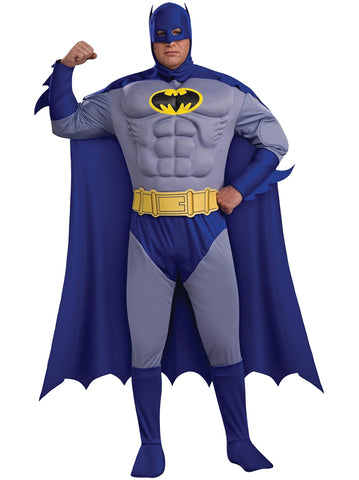 Men's Plus Size Deluxe Batman Costume - Brave & the Bold