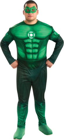 Men's Plus Size Deluxe Hal Jordan Costume - Green Lantern Movie