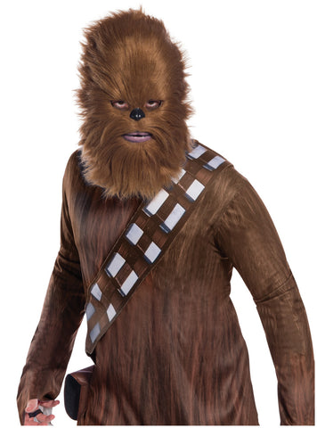 Chewbacca Mask With Fur - Star Wars Classic