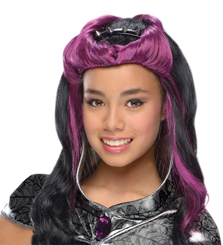 Girl's Raven Queen Wig with Headpiece - Ever After High