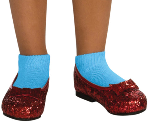 Girl's Deluxe Sequin Dorothy Shoes - Wizard of Oz