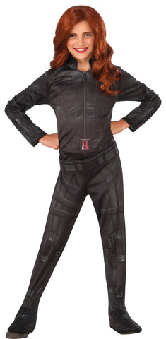 Girl's Black Widow Costume