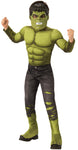 Boy's Hulk Deluxe Costume - Avengers 4