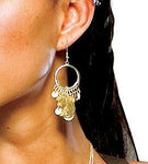 Spartan Queen Coin Earrings - 300 Movie