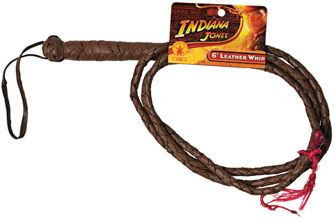 6' Indiana Jones Leather Whip