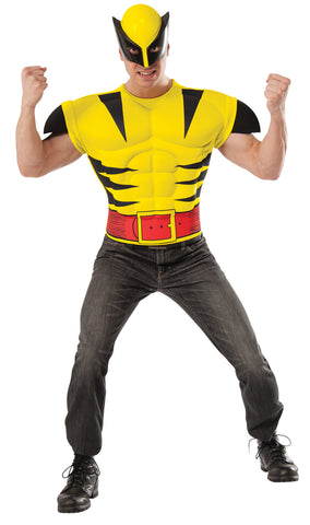 Wolverine Muscle Chest Shirt & Mask