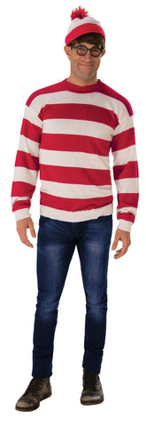 Men's Deluxe Where's Waldo Costume