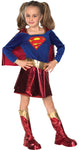 Girl's Deluxe Supergirl Costume