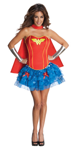 Women's Wonder Woman Flirty Corset Costume
