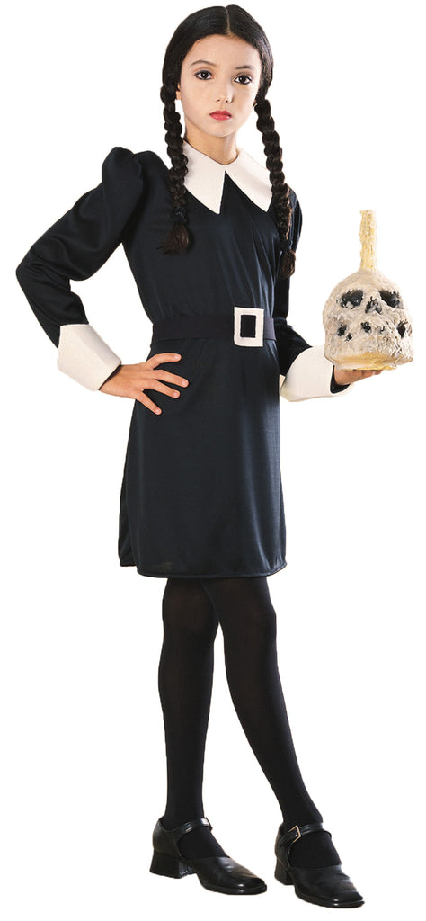 Girl's Wednesday Costume - The Addams Family Halloween Hallway Girl's Wednesday Costume - The Addams Family Halloween Hallway