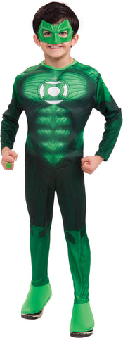 Boy's Deluxe Muscle Hal Jordan Costume - Green Lantern Movie