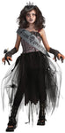 Girl's Gothic Prom Queen Costume