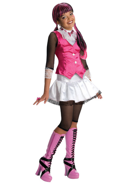monster high dress up for halloween Monster High Honey Swamp Girls Halloween 6 Piece Costume Extra Large 14-16 New