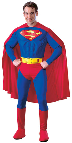 Men's Deluxe Muscle Chest Superman Costume