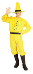 Men's Man in the Yellow Hat Costume