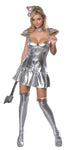 Women's Flirty Tin Man Costume - Wizard of Oz