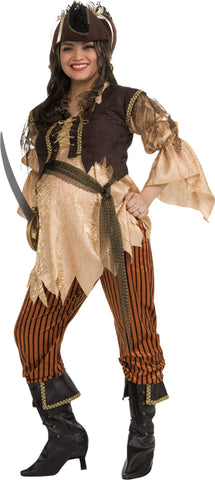 Women's Maternity Pirate Queen Costume