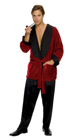 Men's Hugh Hefner Smoking Jacket