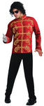 Men's Deluxe Red Military Michael Jackson Jacket