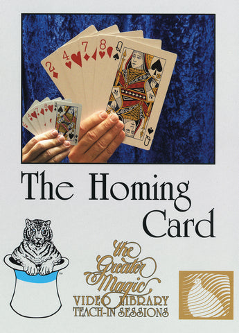 DVD Homing Card Teach To