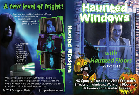 DVD Combo Haunted Window Floor