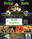 SANTA BLACK VIRTUAL DIGT DECOR