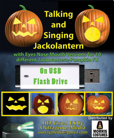 Jack-O'-Lantern TALK DIGT DECOR