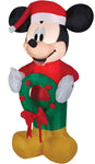 Airblown Small Mickey with Wreath Inflatable