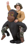 Child's Riding Gorilla Inflatable Costume