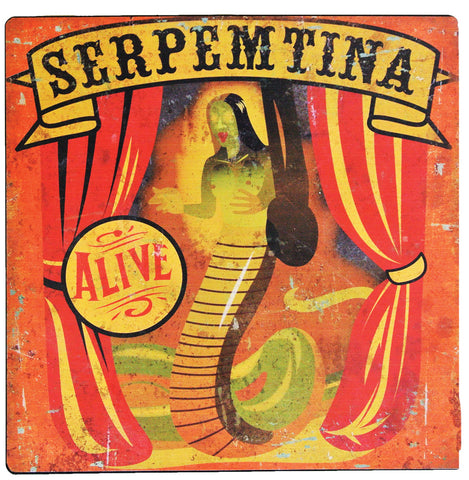 16" Serpentina Carnival Sign