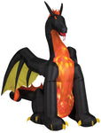 Airblown Dragon Fire Projection Inflatable