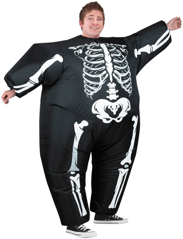 Adult Skeleton Inflatable Costume