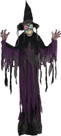 6' Hanging Creepy Witch