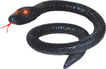 40" Black Snake with Light Eyes