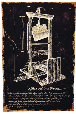 24" x 16" Guillotine Canvas without Frame