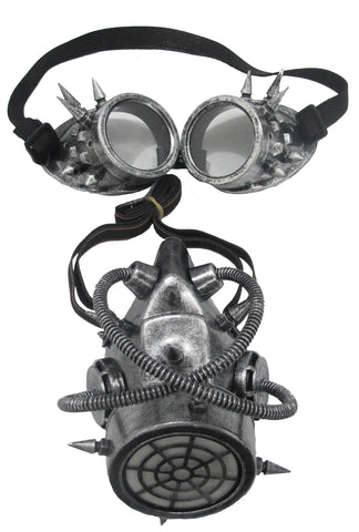 Men's Gas Mask & Goggles