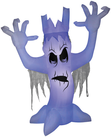 Airblown Scary Tree with Black Light Effect Inflatable
