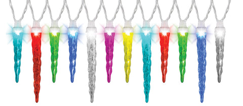 Color Changing Icicle Light String